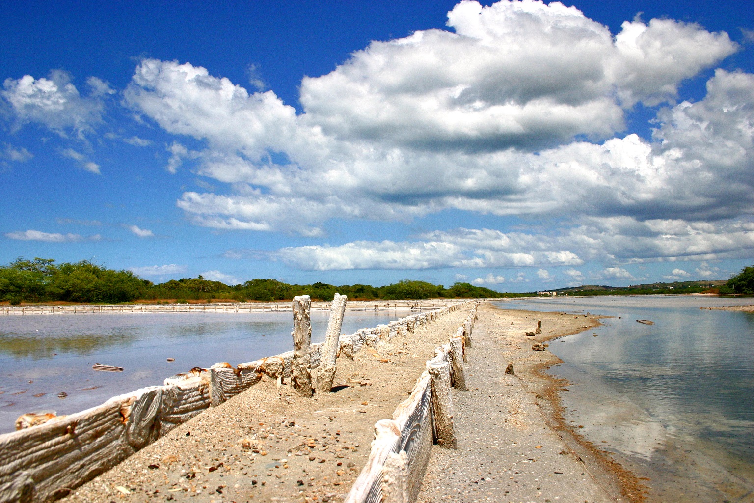 Salt flats at Cabo Rojo National Wildlife refuge in Puerto Rico. Photo by USFWS.