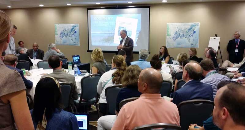 Ed Carter, Executive Director of the Tennessee Wildlife Resources Agency, speaks about the history and importance of SECAS at the 2016 SEAFWA annual meeting.